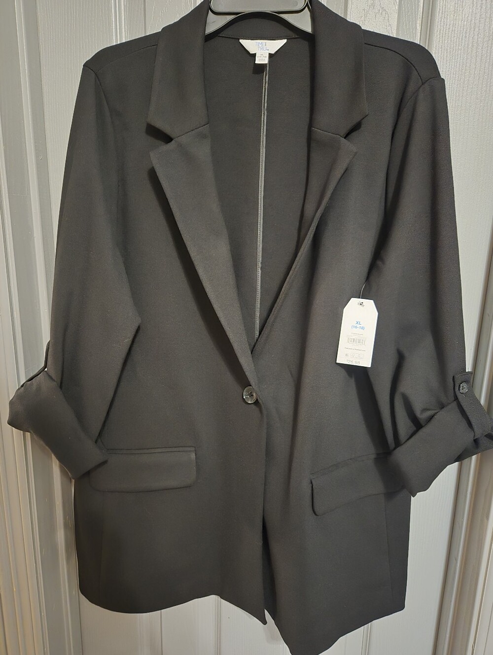 Time and Tru Black Women's Blazer